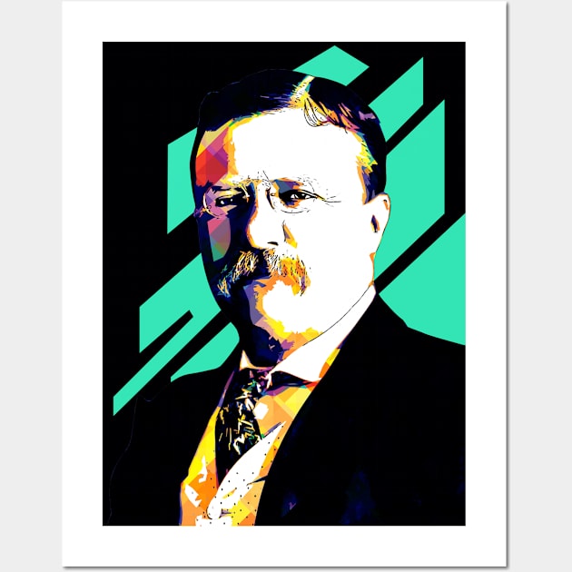 Theodore Roosevelt Wall Art by Creativedy Stuff